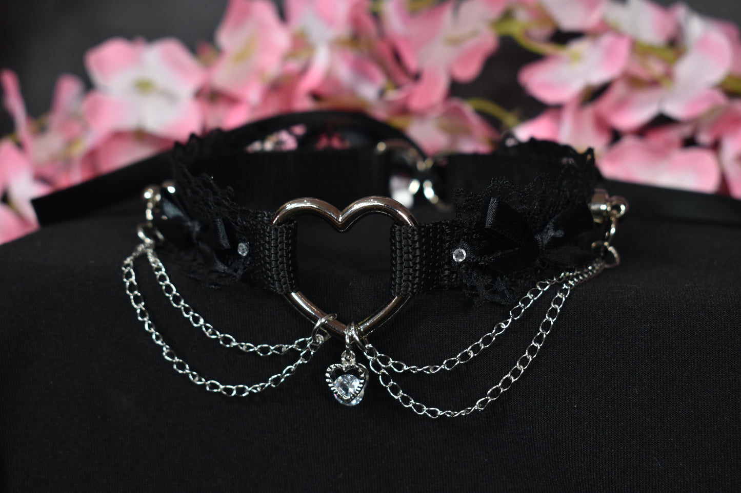 Black Heart Extra Choker