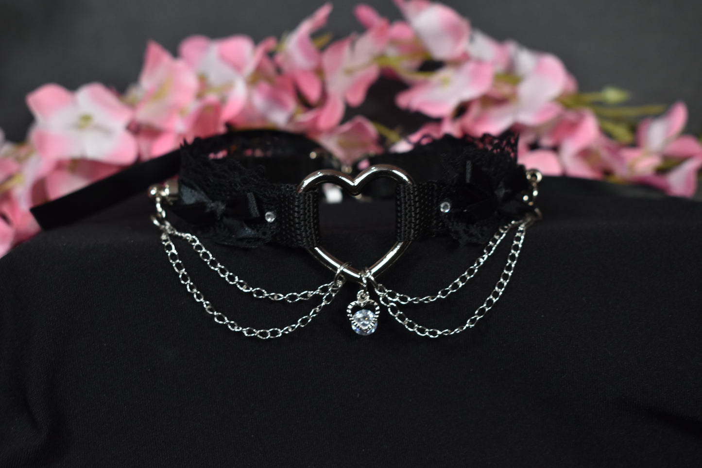 Black Heart Extra Choker