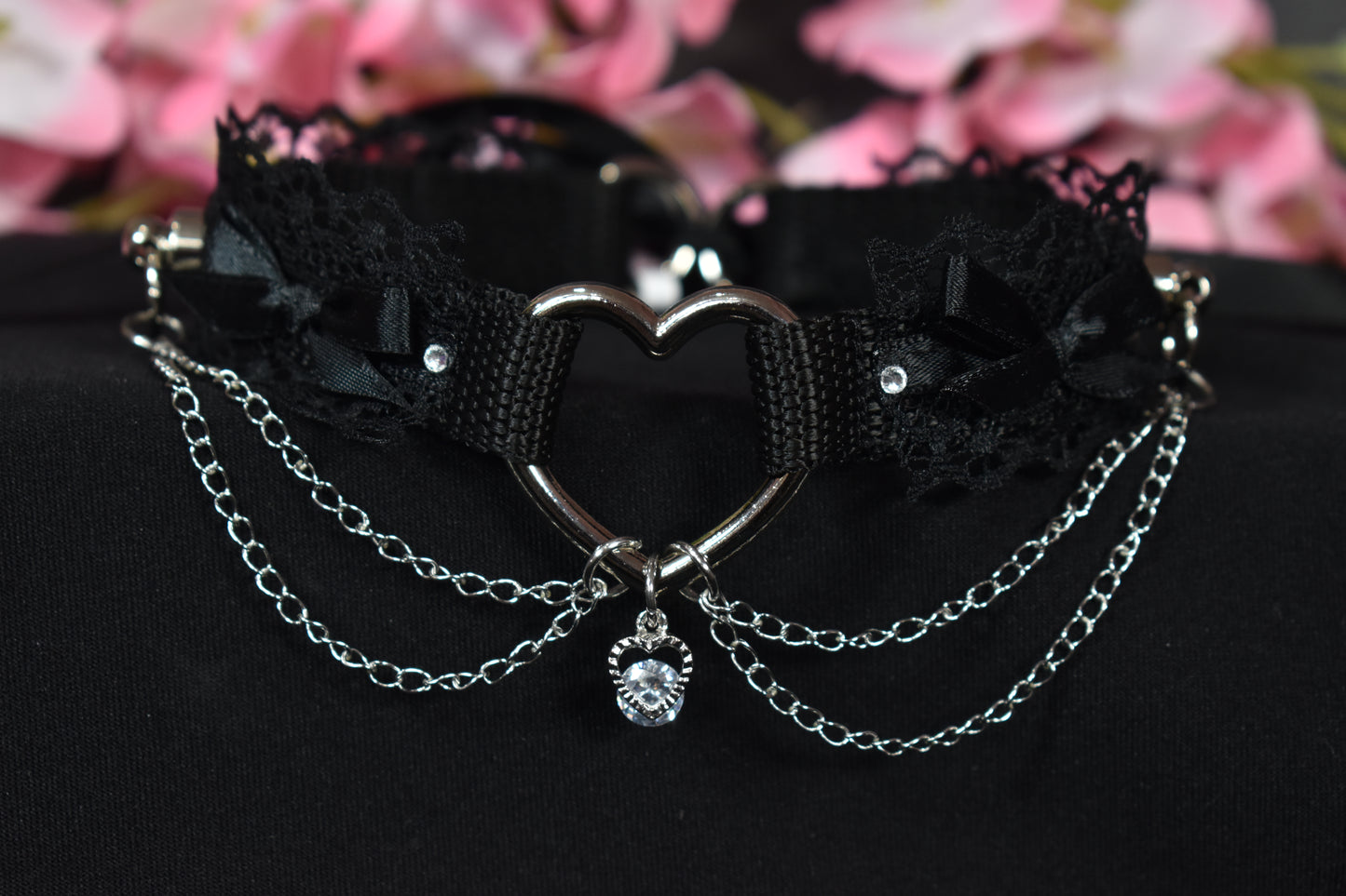 Black Heart Extra Choker