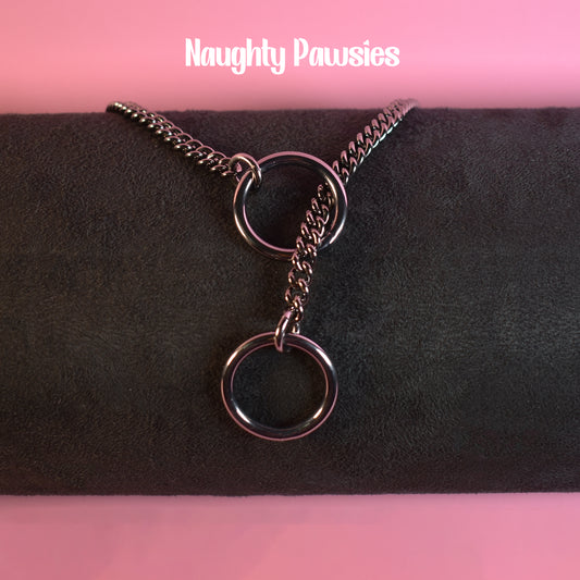 Gunmetal Circle Slip Chain