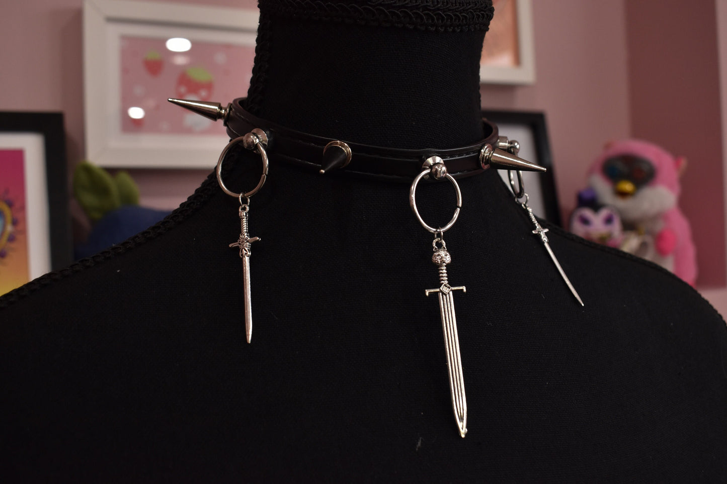 Swords Biothane Choker