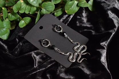 Snakes Stainless Steel Earrings