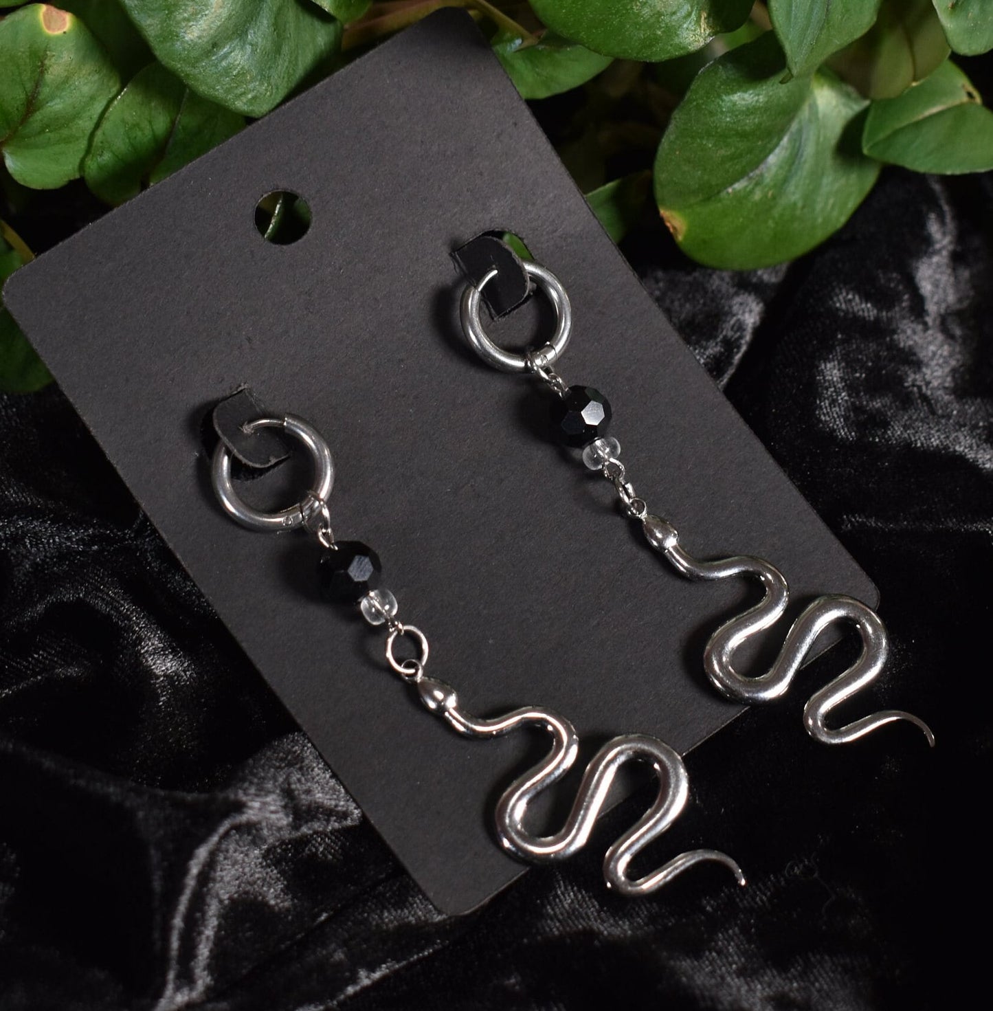 Snakes Stainless Steel Earrings