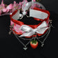 Spring Strawberry Choker