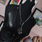 Silver Pentagram Ring Slip Chain / Fashion Version