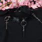 Black Swords Lace Choker