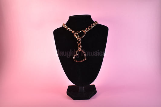 Thick Stainless Steel Slip Chain / Rosegold