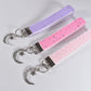 Pastel Night Keychains / Wrist Key Chain