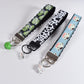 Spring Frog And Cow Keychains / Wrist Key Chain