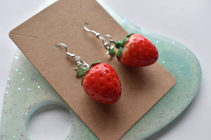 Strawberry Earrings