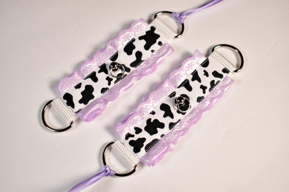 Purple Moo Moo Cuffs