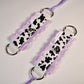 Purple Moo Moo Cuffs