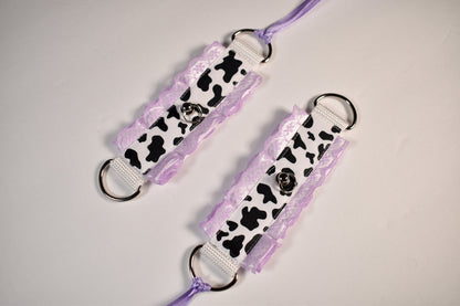 Purple Moo Moo Cuffs