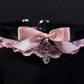 Pink Pastel Goth Lace Choker