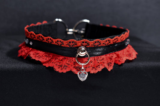 Red Love Choker