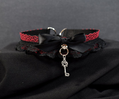 Goth Key Choker