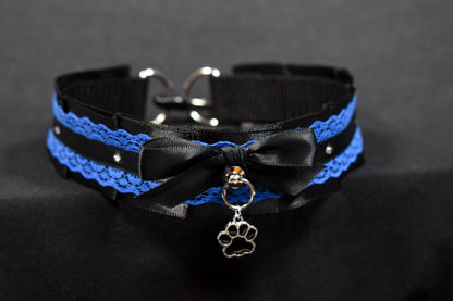 Blue Paw Choker