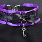 Purple Key Choker 2