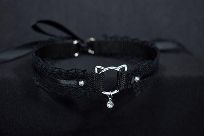 Black Kitty Choker