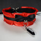 Red And Black Crystal Choker