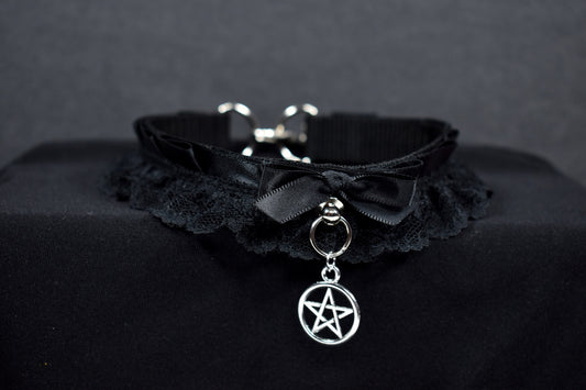 Black Pentacle Choker