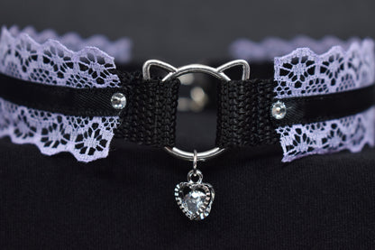 Lavender Kitty Choker