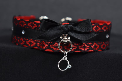 Red Kitty Choker