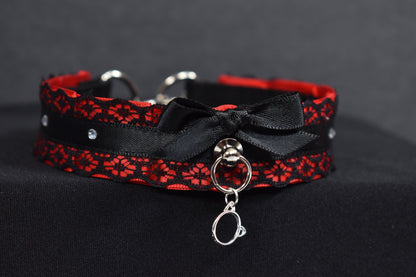 Red Kitty Choker