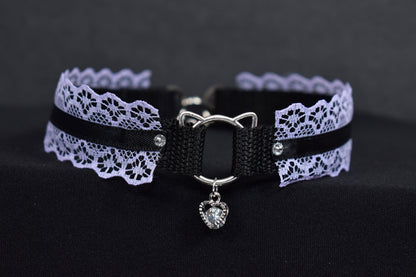 Lavender Kitty Choker