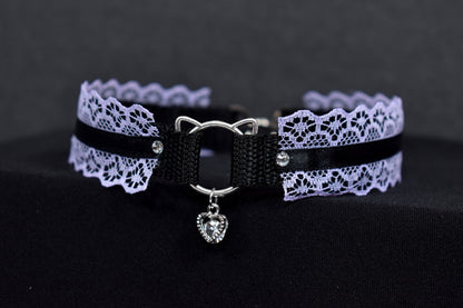 Lavender Kitty Choker