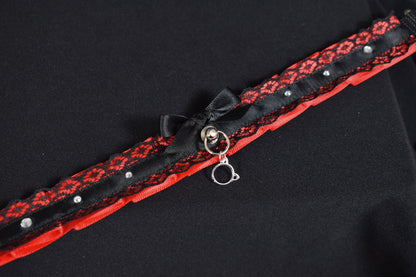 Red Kitty Choker