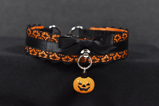 Pumpkin Bell Choker