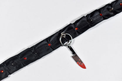 Spooky Knife Choker