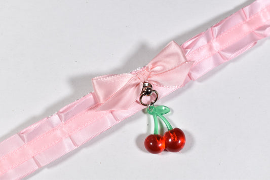 Pink Cherry Choker