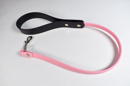 Black + Pink Biothane Leash