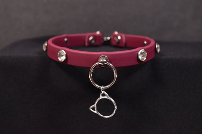 Biothane Wine Kitty Choker