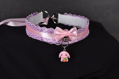 Pink Bunny Choker