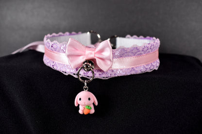 Pink Bunny Choker