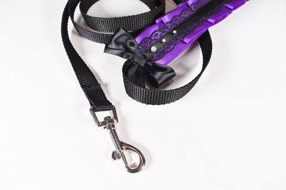 Purple  Kitten Play Leash