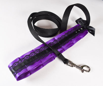 Purple  Kitten Play Leash