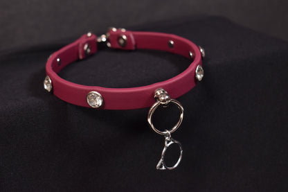 Biothane Wine Kitty Choker