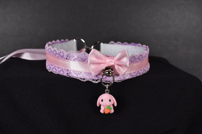 Pink Bunny Choker