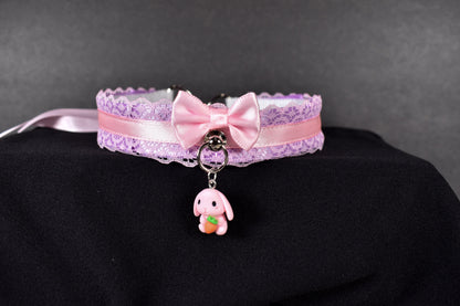 Pink Bunny Choker