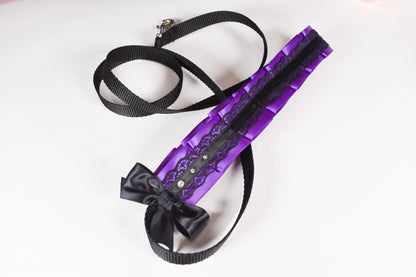 Purple  Kitten Play Leash