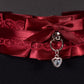 Burgundy Valentine's Choker