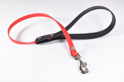 Black +  Red Biothane Leash