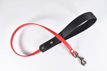 Black +  Red Biothane Leash