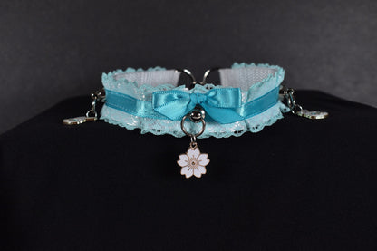 Spring Blue Bunny Choker