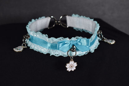 Spring Blue Bunny Choker