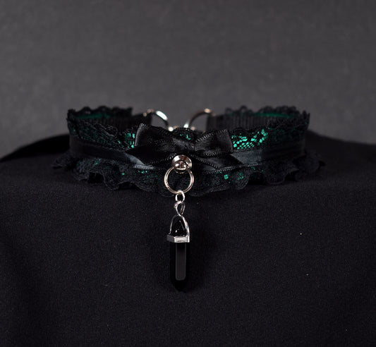 Forest Green Choker